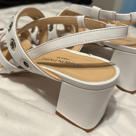 NEW MARION PARKE Cora 60mm Block Heel Sandals - Picture 7 of 8